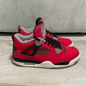 2013 Air Jordan 4 Retro 'Toro Bravo' Men’s vintage red sneaker